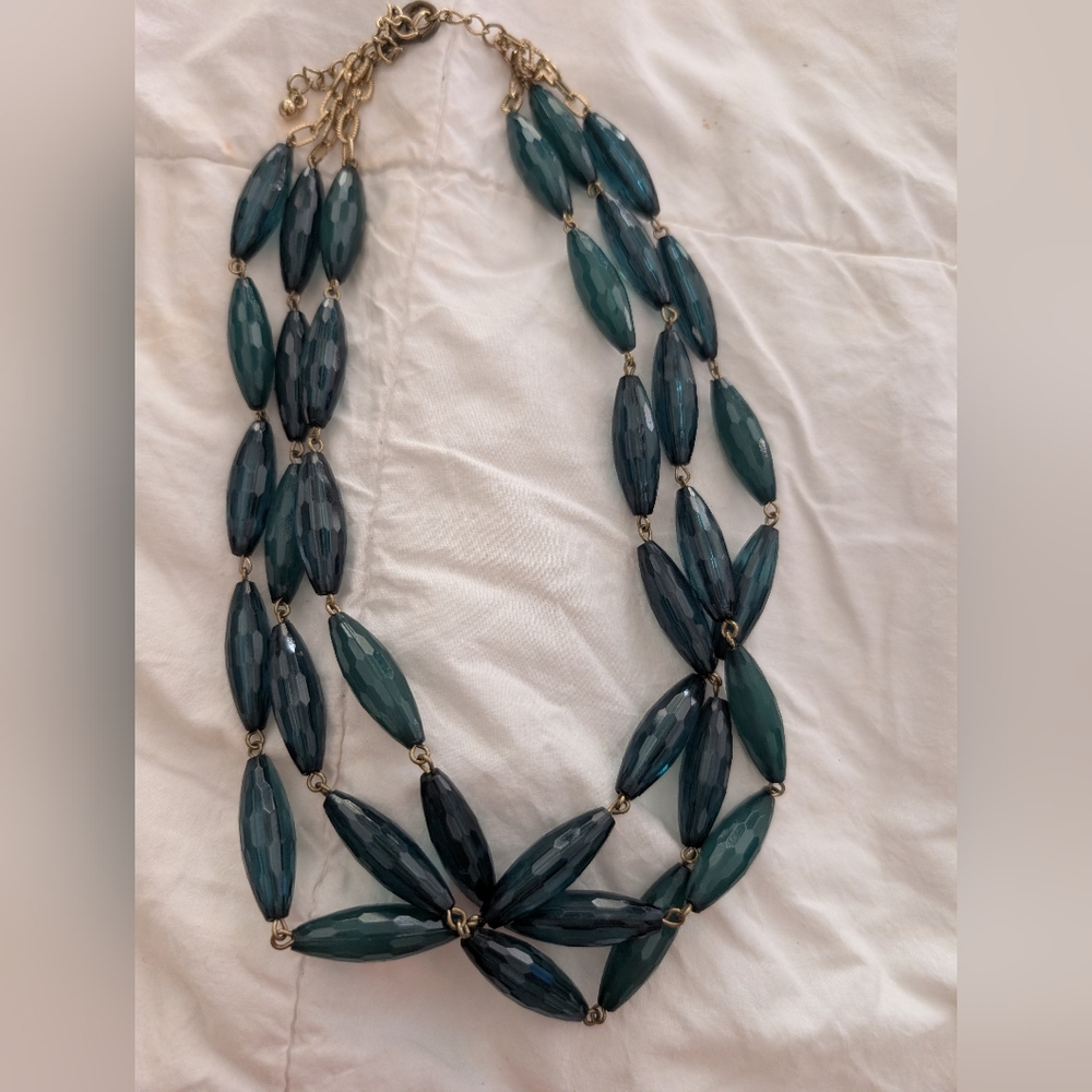 Elegant Green Beaded Necklace